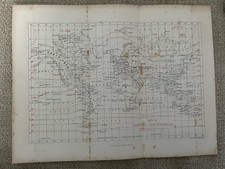 Stampa antica 1857 mappa