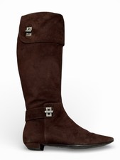 Stivali alti scamosciati