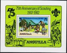 Anguilla 1982 Scouts Scout Jamboree Camp Tende antincendio campeggio m/s MNH