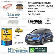 KIT TAGLIANDO 3 FILTRI OLIO