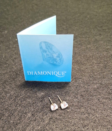 Diamonique solid 14k gold - diamonique,