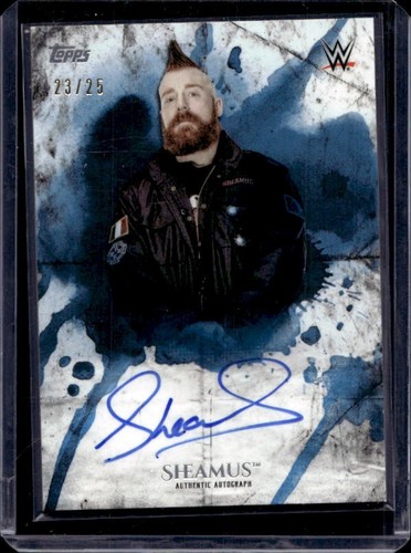 Sheamus card auto 2018 - on, /25!