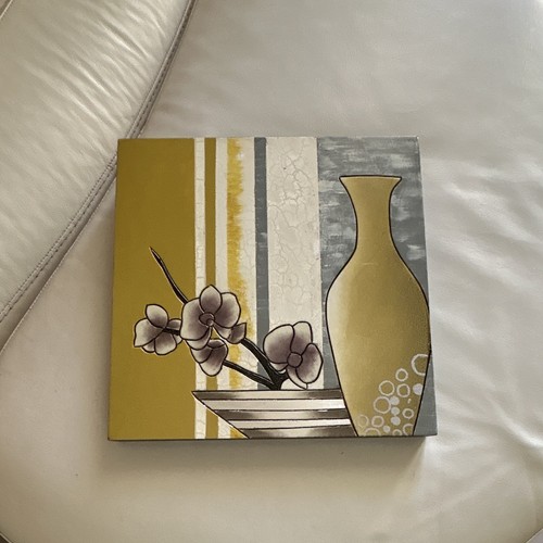 Quadro dipinto decorativo vaso