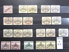 VATICANO 1931-1954 segnatasse , selezione MLH/ MNH  ,ex coll. privata