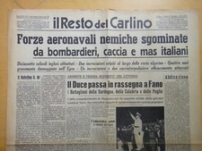 1940-IL RESTO DEL CARLINO-Guerra-6 settembre-Mediterraneo-Egeo