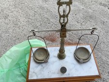 Bilancia Per Oreficeria O Farmacia Con Tutti I Pesi E Accessori A Doppio Piatto