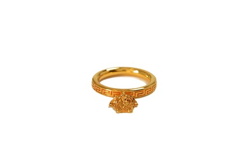 Anello versace colore oro - versace,