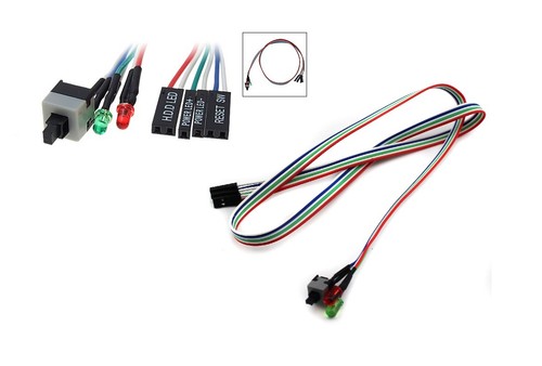 Interruttore reset atx - pc, +