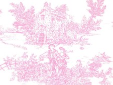 Toile de Jouy Mod.1 Rosa