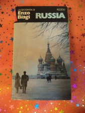 Book Libro RUSSIA la geografia di Enzo Biagi 1980 RIZZOLI (L72)