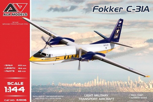 144 fokker 31a modelli - 1/144,