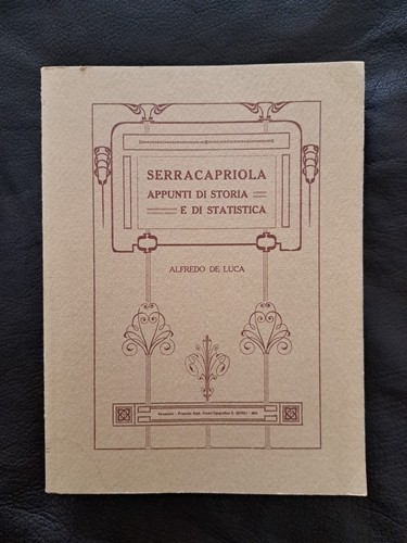 Luca serracapriola - a.,