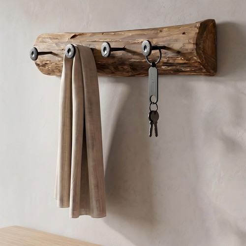 Appendiabiti legno teak - , 4
