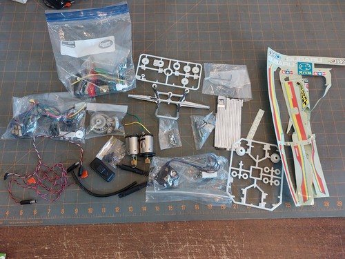 Lotto ricambi tamiya - ricambi,