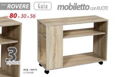 MOBILE LIBRERIA GAIA CON RUOTE