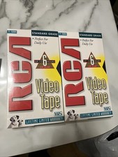 NUOVO lotto di 2 videocassette