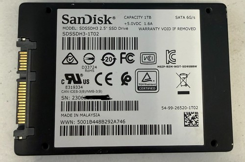 Sandisk ultra nand 1tb ssd - ultra, 3d