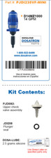 Dosatron Mini Kit Manutenzione
