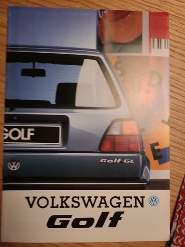Brochure depliant volkswagen - depliant,