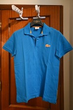 POLO UOMO LACOSTE LIVE - COLORE: AZZURRO -  TAGLIA: S