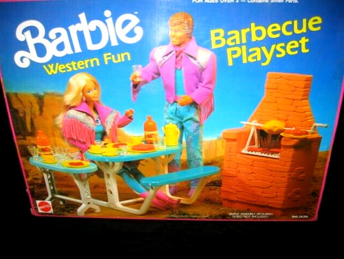 Barbie western fun barbeque - barbie,