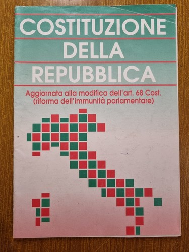Costituzione della repubblica - della,