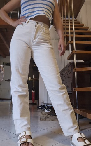 Jeans trussardi donna beige - jeans,