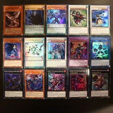 LOTTO 15 CARTE SUPER/ULTRA FOIL italiano YUGIOH rarità SUPER e ULTRA yu-gi-oh!