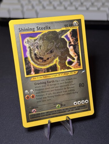 Shining steelix holo - holo, card