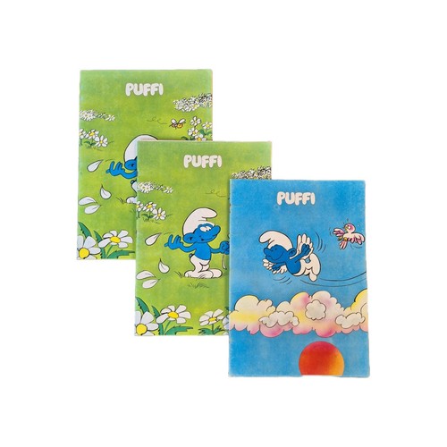 Puffi lotto quaderni rigo - puffi,