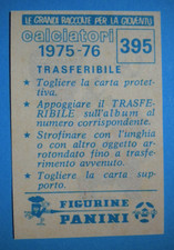FIGURINA PANINI CALCIATORI