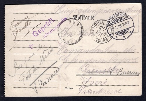 Germania ww1 weissenthurm - germania,