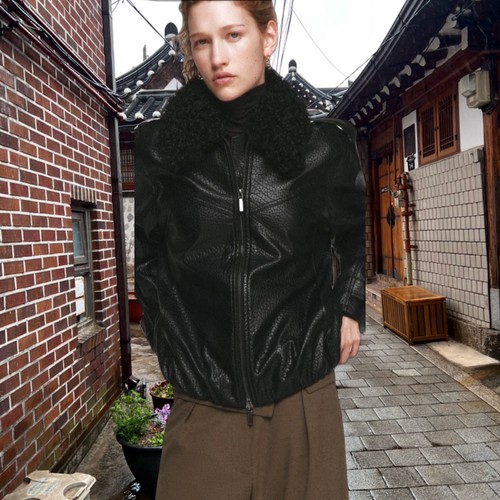 Giacca oversize zara nera - giacca, in