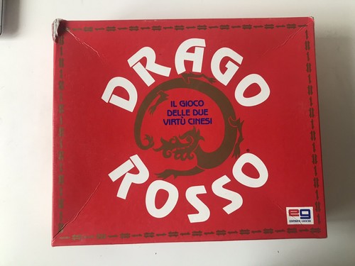 Gioco scatola vintage drago - vintage,