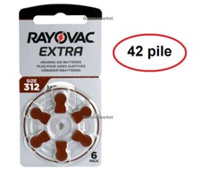 42 pile batterie RAYOVAC EXTRA
