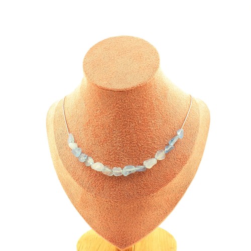 Collana perle acquamarina - collana, 15