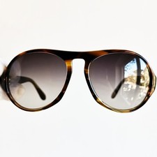 occhiali da sole a goccia RODENSTOCK sunglasses vintage tortoise brown drop sun