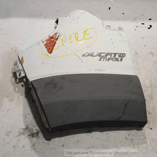 Parafango ant fiat ducato - sx.,
