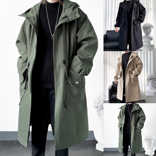 Trench lungo invernale - , uomo
