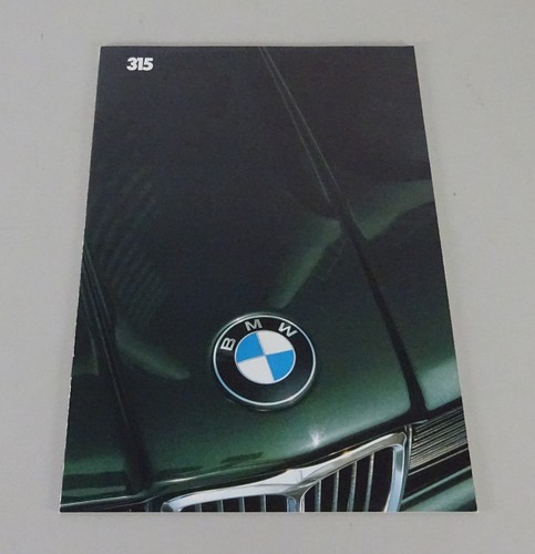 Brochure bmw serie e21 315 - bmw,