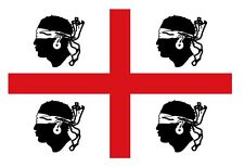  Bandiera SARDA -Stikers - Adesivo-Decorazione auto moto casa veicoli 