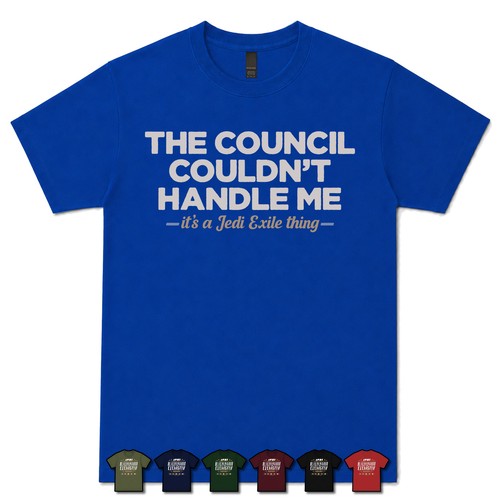 Shirt jedi esiliata il - t-shirt,