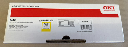 Oki 44315305 toner - toner, giallo