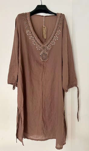 Copricostume kaftan marrone - kaftan,
