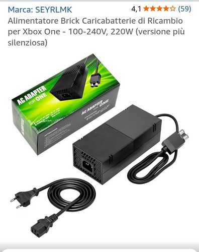 Alimentatore xbox one marca - alimentatore,