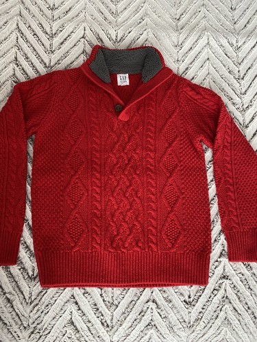 Maglione maglia rosso gap - maglione,