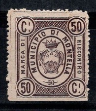 Montella - Nuovo ** 80% marche comunali 50 cent. Riscontro