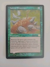 CATENA ALIMENTARE FOOD CHAIN FOIL MASCHERE DI MERCADIA MAGIC MTG NM ITALIANO
