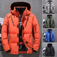 Giacca uomo cotone nuova, corta stile sport outdoor, taglie forti, cappotto caldo giovanile