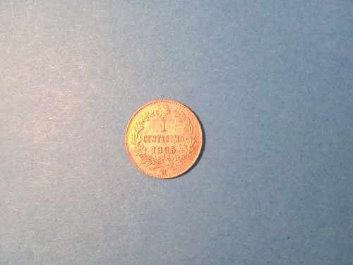 Centesimo del 1895 umberto - del,